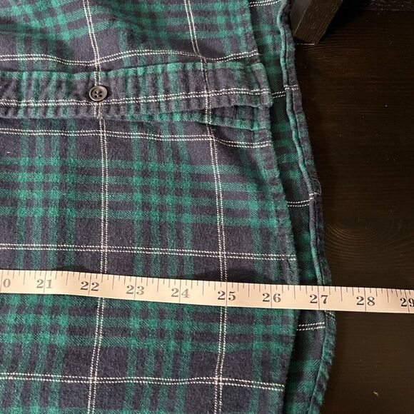 Cotton On Vintage Re-Mastered Mens Shirt Size M Plaid Flannel Long Sleeve Green - Picture 12 of 12